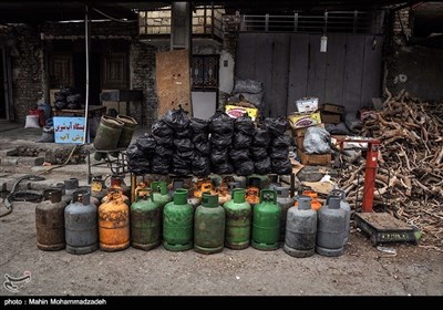 زاہدان میں گیس کی فروخت