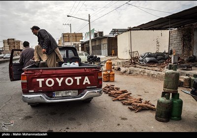 زاہدان میں گیس کی فروخت