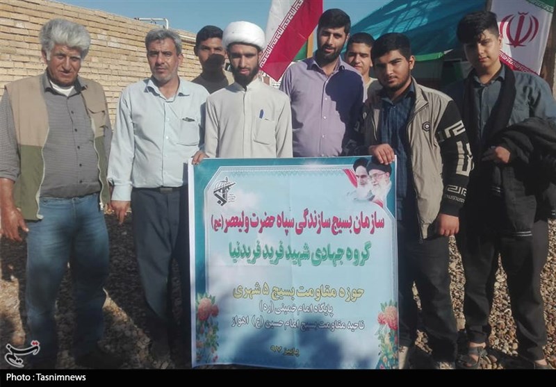 اهواز|اردوی جهادی جوانان بسیجی اهواز در مناطق محروم خوزستان+تصویر