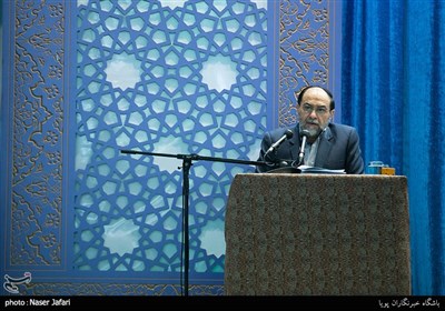 حسن رحیم‌پور ازغدی در نماز جمعه تهران