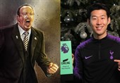 فوتبال جهان| بنیتس مربی ماه لیگ برتر انگلیس شد؛ مهاجم کره‌ای تاتنهام برنده گل ماه