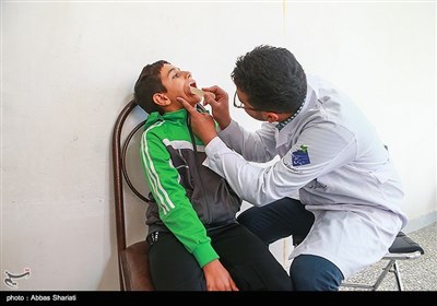 ارائه خدمات رایگان دندانپزشکی در پایگاه خدمات اجتماعی و پزشکی جمعیت فراگیر زندگی خوب ویژه کودکان کار تحت پوشش در استان البرز