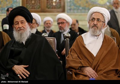 مراسم جشن میلاد امام حسن عسگری(ع)با حضور مراجع تقلید