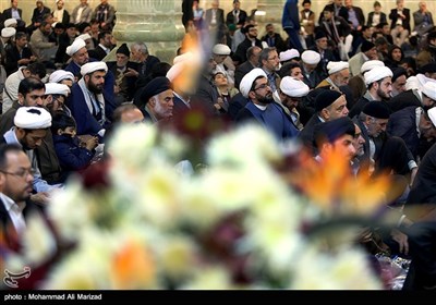 مراسم جشن میلاد امام حسن عسگری(ع)با حضور مراجع تقلید