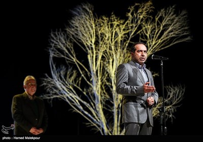 سخنرانی حسین انتظامی سرپرست سازمان سینمایی در مراسم اختتامیه دوازدهمین جشنواره بین‌المللی سینما حقیقت