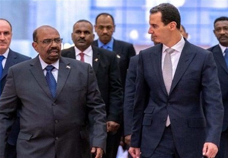رئیس جمهور سودان در دمشق با بشار اسد دیدار کرد