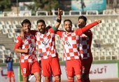 لیگ دسته اول فوتبال| برتری شاهین، سرخپوشان و آلومینیوم و توقف مس کرمان مقابل ملوان