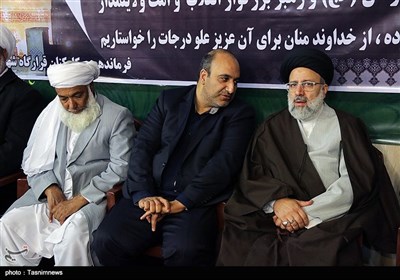 تشییع پیکر سردار منصوری در مشهد