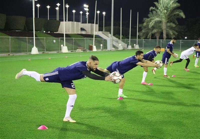 برگزاری اولین تمرین تیم ملی فوتبال در قطر/ بازیکنان با کودکان تمرین کردند! + عکس