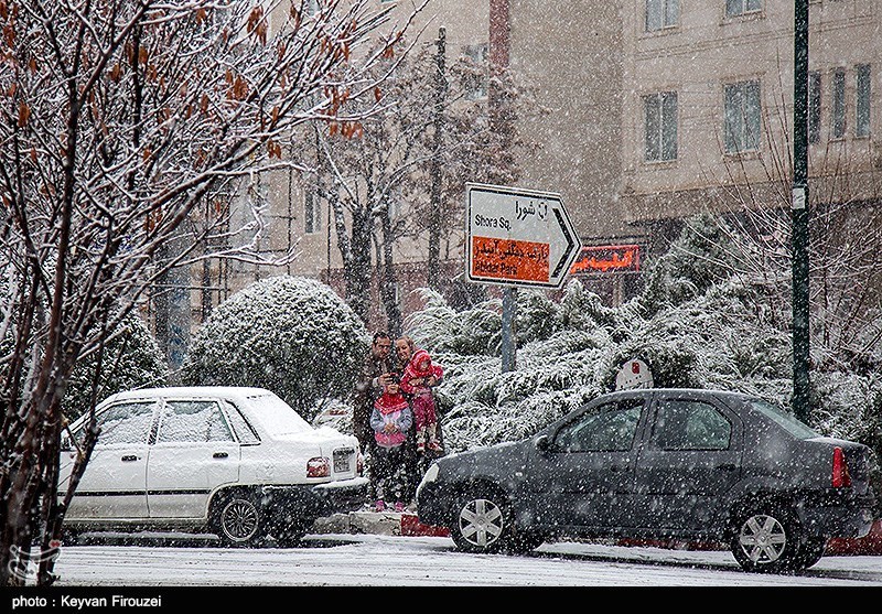 بارش برف و باران استان قزوین را فرا می‌گیرد