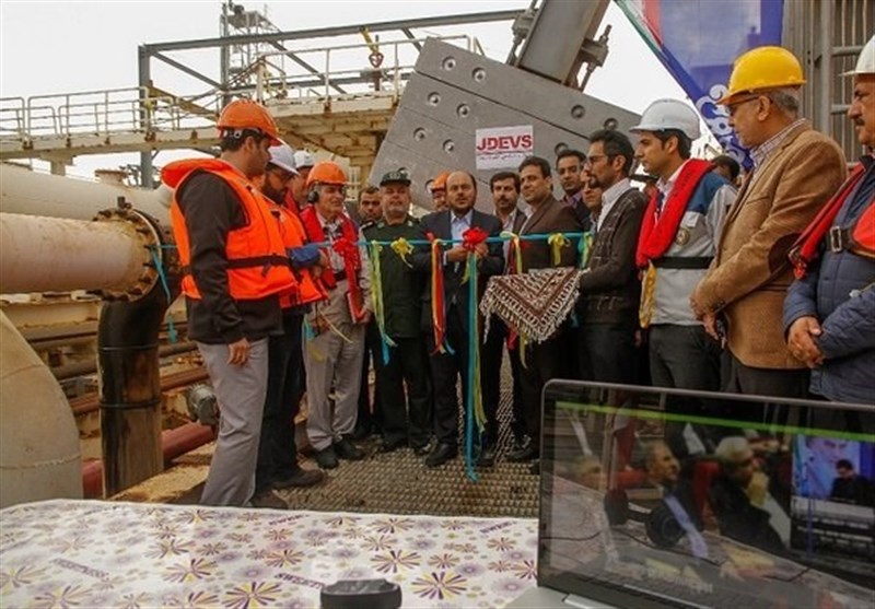 بوشهر| نخستین بازوی بارگیری نفت خام کشور در خارگ افتتاح شد