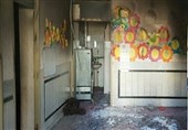 اتصال سیم برق و آتش‌سوزی مدرسه‌ای در ارومیه/ مسمومیت 18 دانش‌آموز