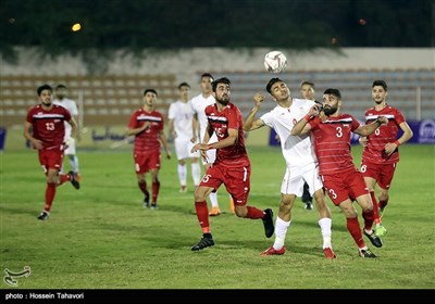 دیدار تیم‌های فوتبال امید ایران و سوریه