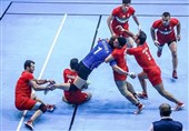 برتری تیم ملی سرکل کبدی ایران مقابل انگلیس