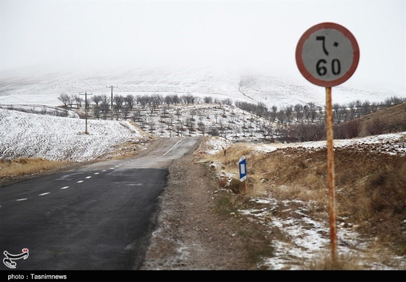 بارش نخستین برف پاییزی در ارتفاعات خراسان شمالی به روایت تصویر