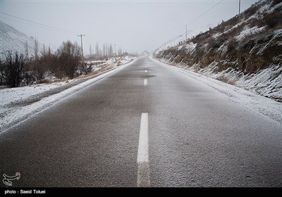 ایران کے صوبہ خراسان شمالی میں سال کی پہلی برف باری