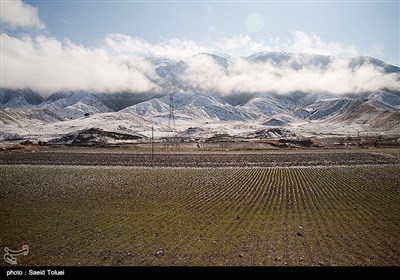 ایران کے صوبہ خراسان شمالی میں سال کی پہلی برف باری