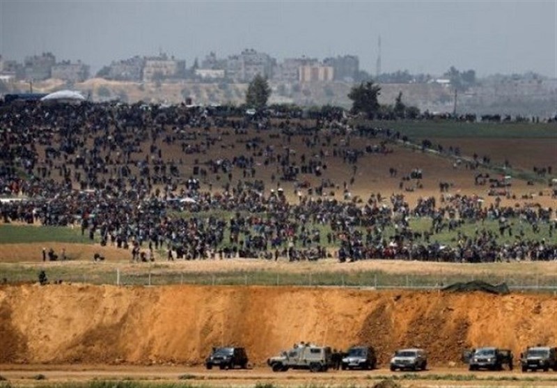 الکیان الصهیونی یشن غارات على قطاع غزة