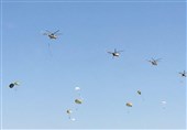 رزمایش سپاه| بار ریزی بالگردهای MI17 هوانیروز سپاه + عکس