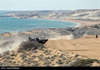 رزمایش تهاجمی پیامبر اعظم 12 سپاه - جزیره قشم