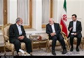 دیدار رئیس هیات پارلمانی فلسطین با وزیر امور خارجه ایران