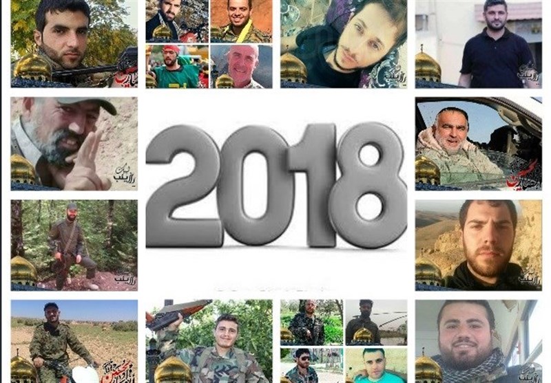 جزئیاتی از شهدای مقاومت لبنان در سال 2018 میلادی+عکس