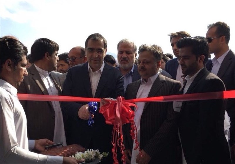 وزیر بهداشت 9 پروژه بهداشتی و درمانی شهرستان نیکشهر را افتتاح کرد+ تصاویر