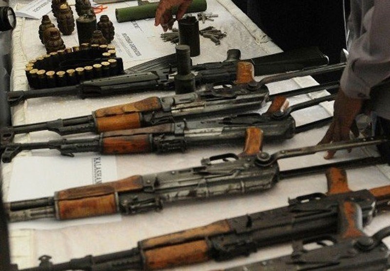 کراچی میں سیکیورٹی فورسز کی کارروائی اسلحے کا گودام دریافت
