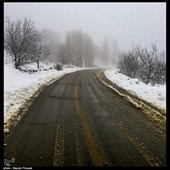 بارش برف و باران در جاده‌های 8 استان