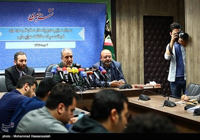 نشست خبری سردار صفرعلی موسوی، فرمانده سپاه حفاظت هواپیمایی