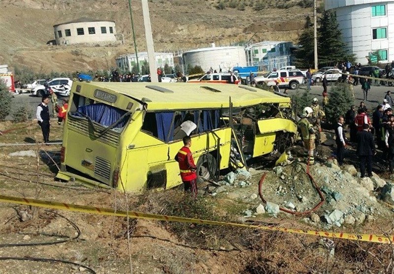 Bus Rollover Crash at University in Tehran Kills 7