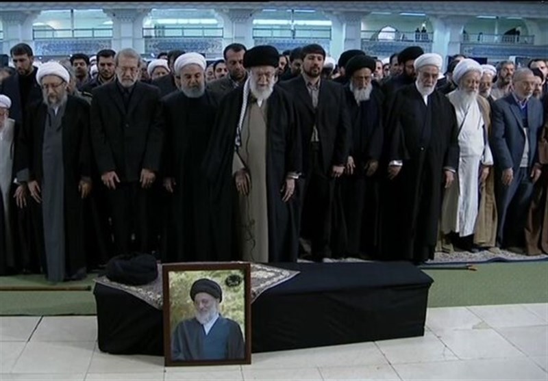 Funeral Procession, Ritual Prayers Held for Iran&apos;s Expediency Council Chairman (+Video)