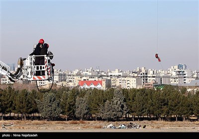 مانور آمادگی در برابر زلزله در دانشگاه فردوسی مشهد