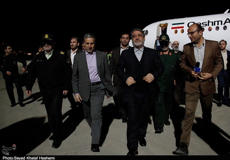 سفر وزیر کشور به بوشهر به روایت تصویر