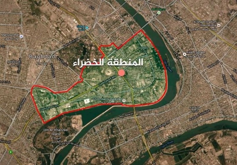الإعلام الأمنی: تعرض المنطقة الخضراء لقصف بـ4 صواریخ سقطت فی مجمع سکنی