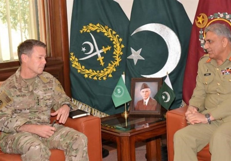 رایزنی ژنرال آمریکایی با رئیس ستاد ارتش پاکستان درباره روند صلح افغانستان
