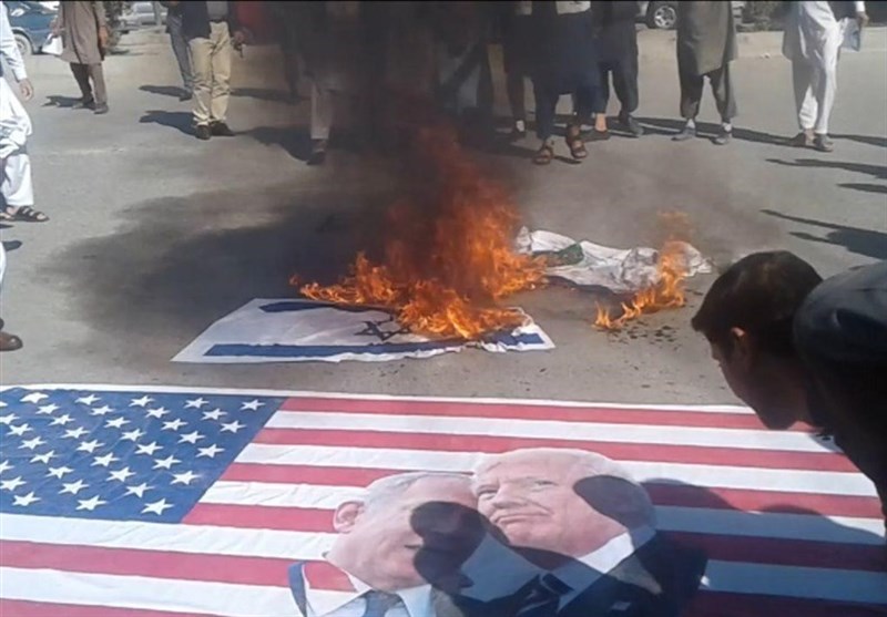 ملتان میں اسرائیل کیخلاف احتجاجی مظاہرہ، صیہونی پرچم نذر آتش