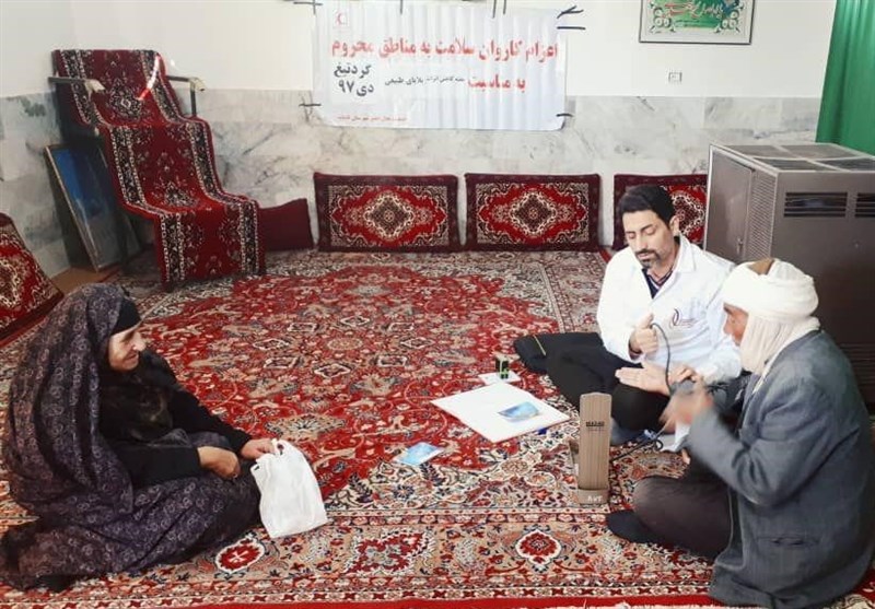 کاروان سلامت هلال احمر 145 نفر از مردم مناطق محروم خراسان جنوبی را ویزیت کرد