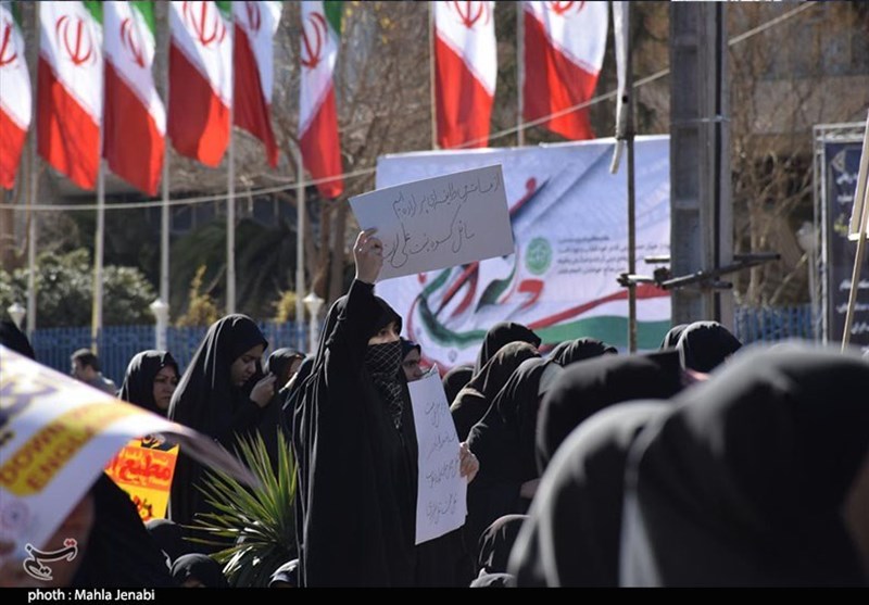 حماسه بزرگ 9 دی در کرمان به روایت تصویر