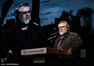 سخنرانی نادر طالب‌زاده دبیر نهمین جشنواره مردمی فیلم عمار
