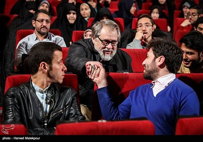 نادر طالب‌زاده در مراسم افتتاحیه نهمین جشنواره مردمی فیلم عمار