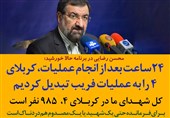 فتوتیتر|محسن رضایی: 24 ساعت بعد از انجام عملیات، کربلای 4 را به عملیات فریب تبدیل کردیم
