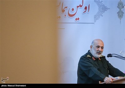 سخنرانی سردار تقی‌زاده جانشین وزیر دفاع در اولین همایش ملی زنجیره تامین دفاعی