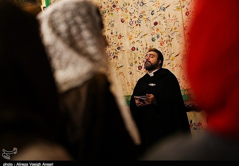 آیین عشای ربانی در کلیسای وانک - اصفهان