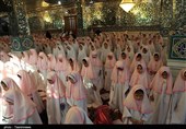جشن تکلیف دانش آموزان دختر مدارس بجنورد به روایت تصویر