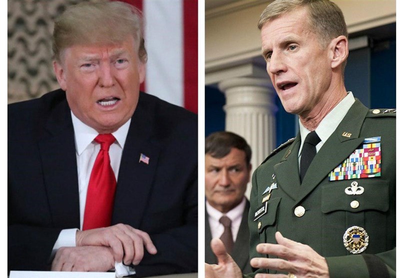 «سگ»؛ واکنش ترامپ به انتقاد فرمانده سابق آمریکا در افغانستان