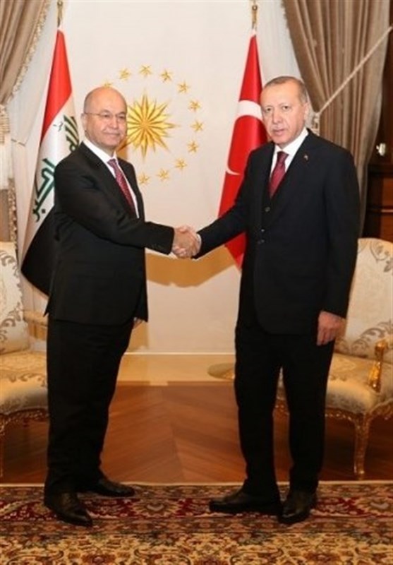 تاکید سران عراق و ترکیه بر اهمیت گسترش همکاری‌های دوجانبه
