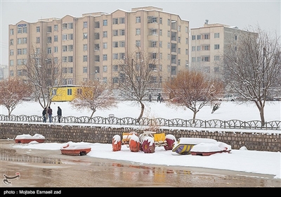 بارش برف در ارومیه