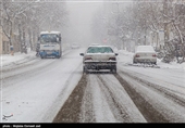 برف و باران در جاده‌های غربی و شمال غربی کشور