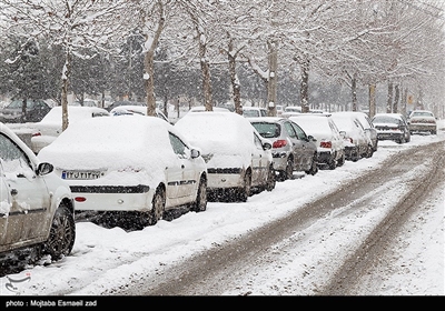 بارش برف در ارومیه